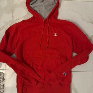 Champion Men's Red Hoodie
